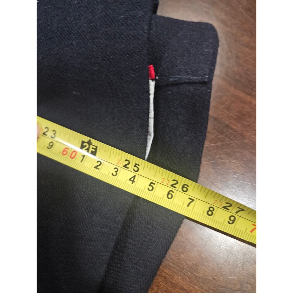 J.Crew Regent Navy Wool One Button Blazer Jacket Size 6 Lined Classic Workwear - Picture 6 of 6